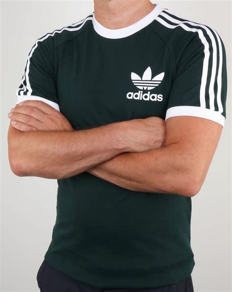 adidas 3 stripe tee
